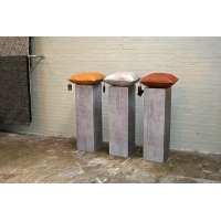 Dutch Design Display Concrete 30 x 30 x 100 cm 