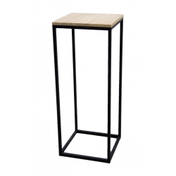 industriÃ«le stalen sokkel, 30 x 30 x 100 cm (lxbxh)